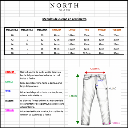 Jeans BaggyBlack  (Wide Leg)