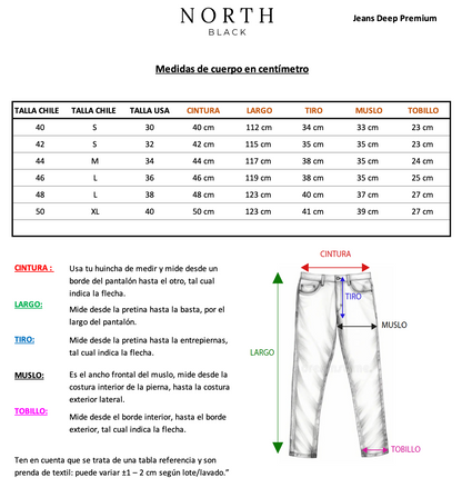 Jeans Deep Premium (Baggy fit)