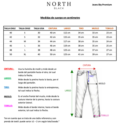 Jeans Sky Premium (Baggy fit)