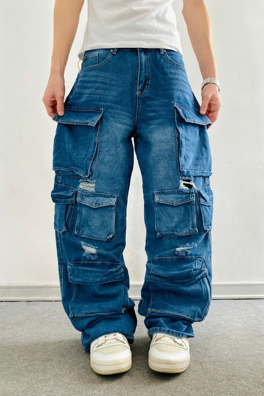 Jean Cargo CityBlue (Wide Leg)