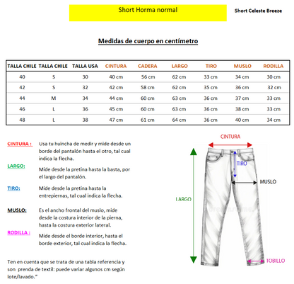 Short Celeste Breeze