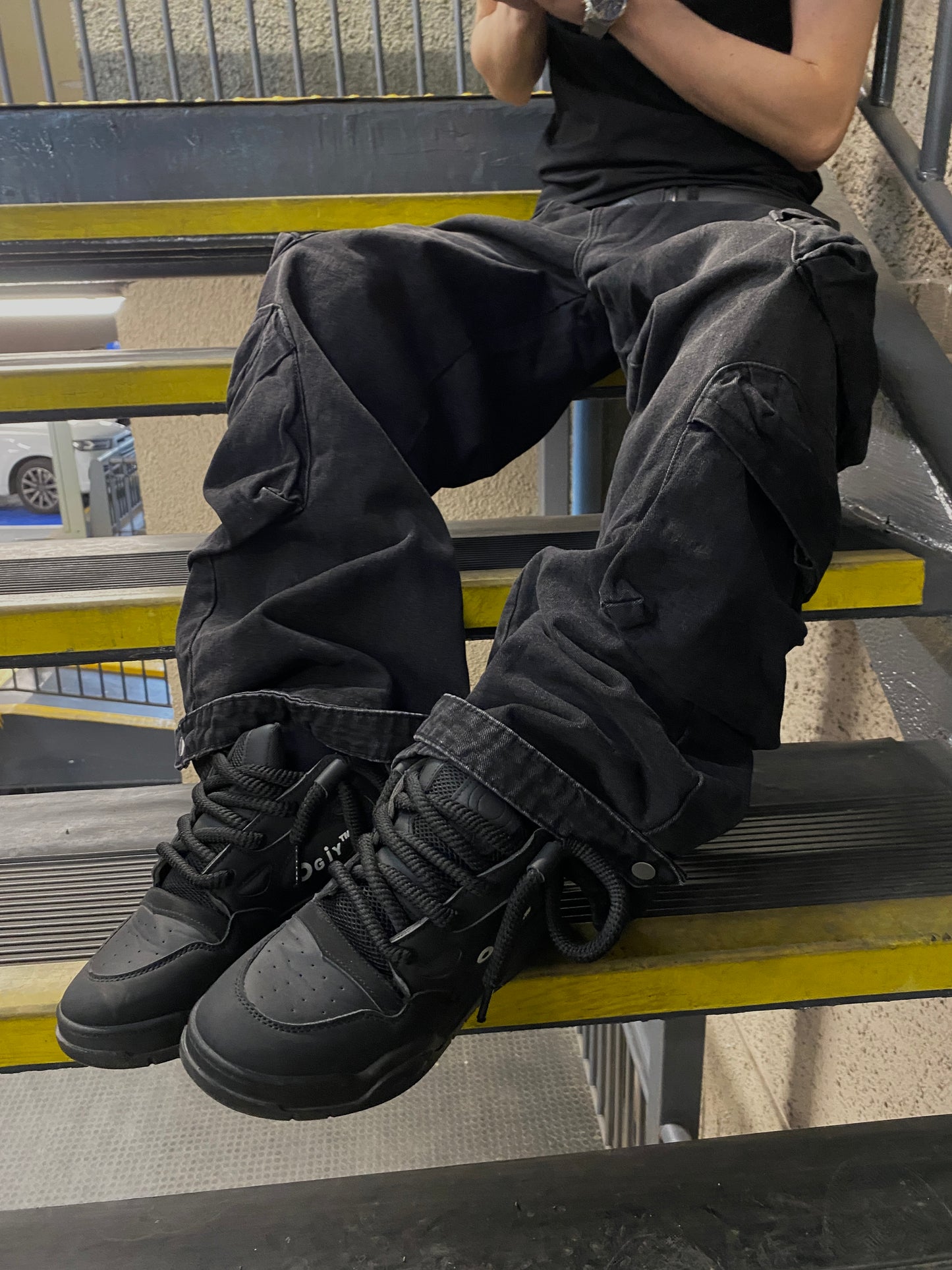 Jean Cargo Darkcode( Baggy  Fit )