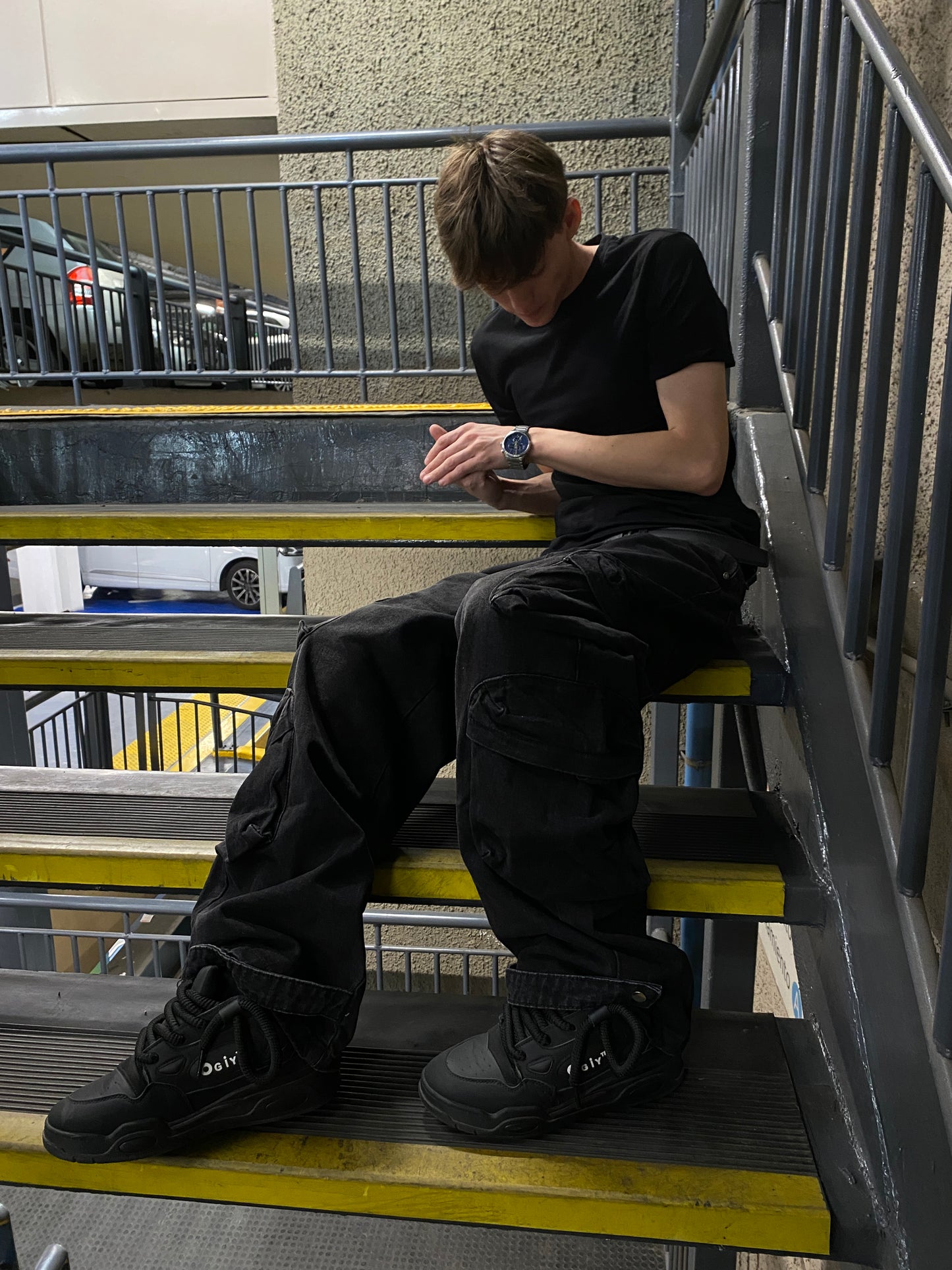 Jean Cargo Darkcode( Baggy  Fit )
