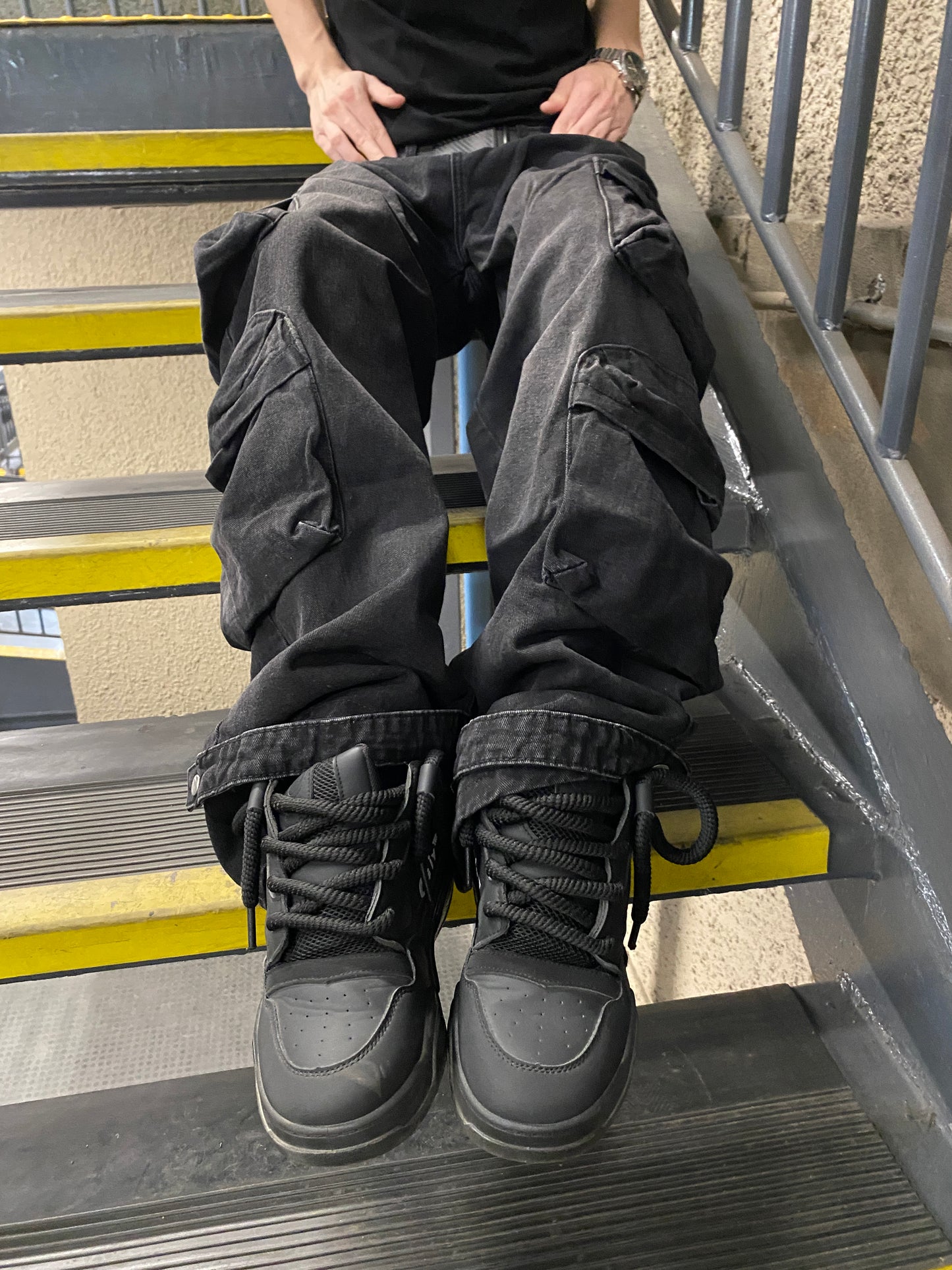 Jean Cargo Darkcode( Baggy  Fit )