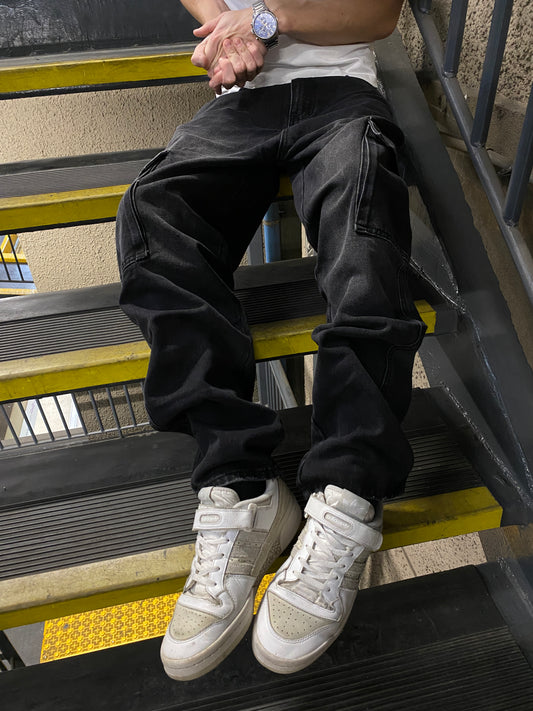 Jeans Cargo NightRun ( Loose Fit )