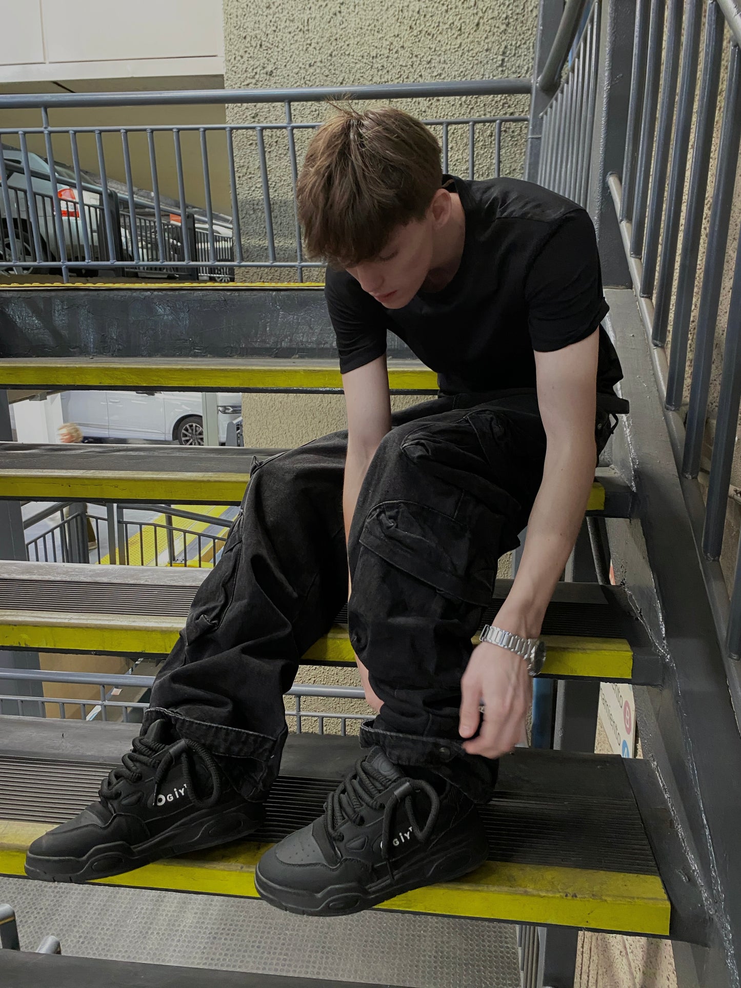 Jean Cargo Darkcode( Baggy  Fit )
