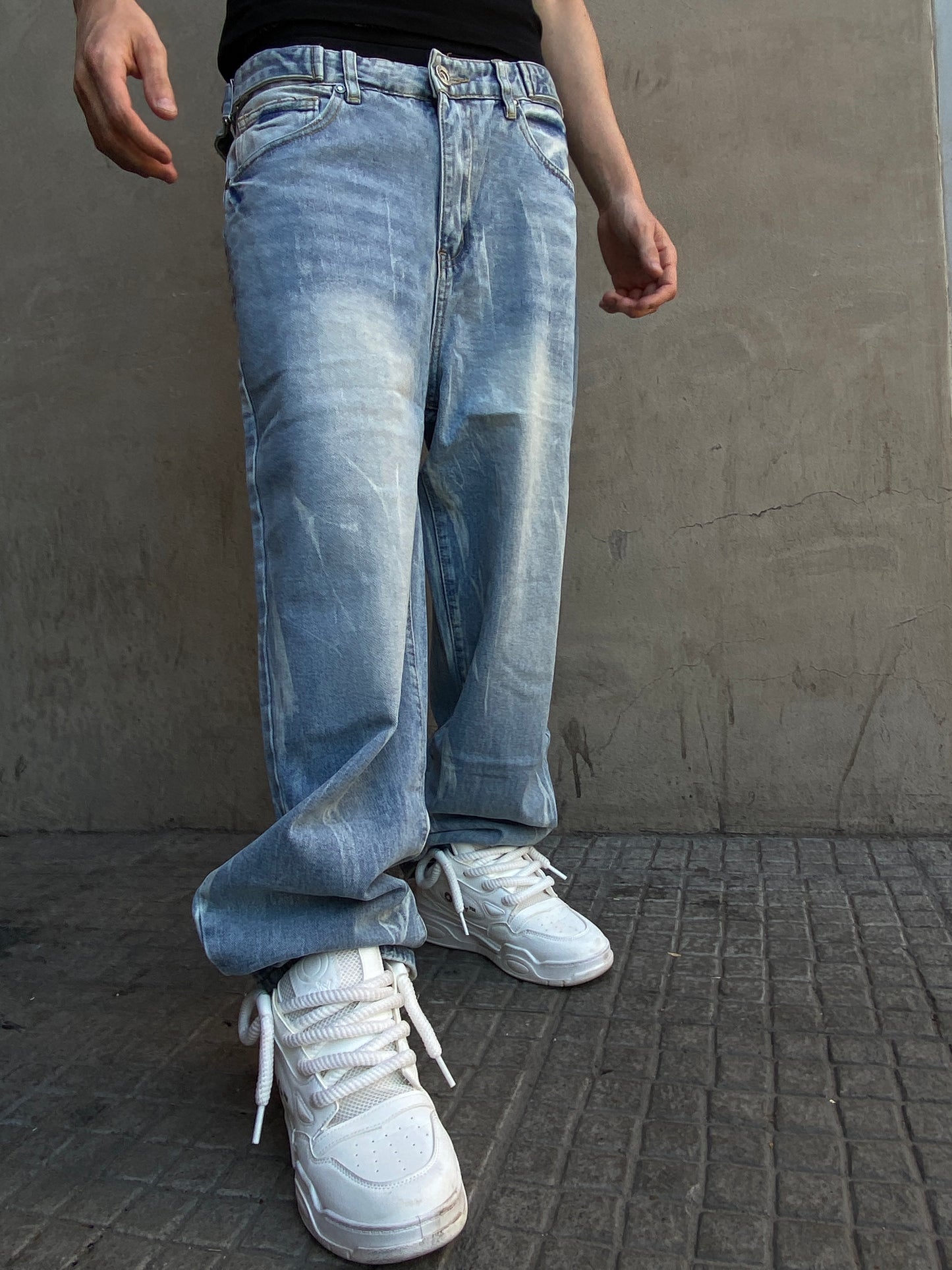 Jeans Baggy Axis Blue