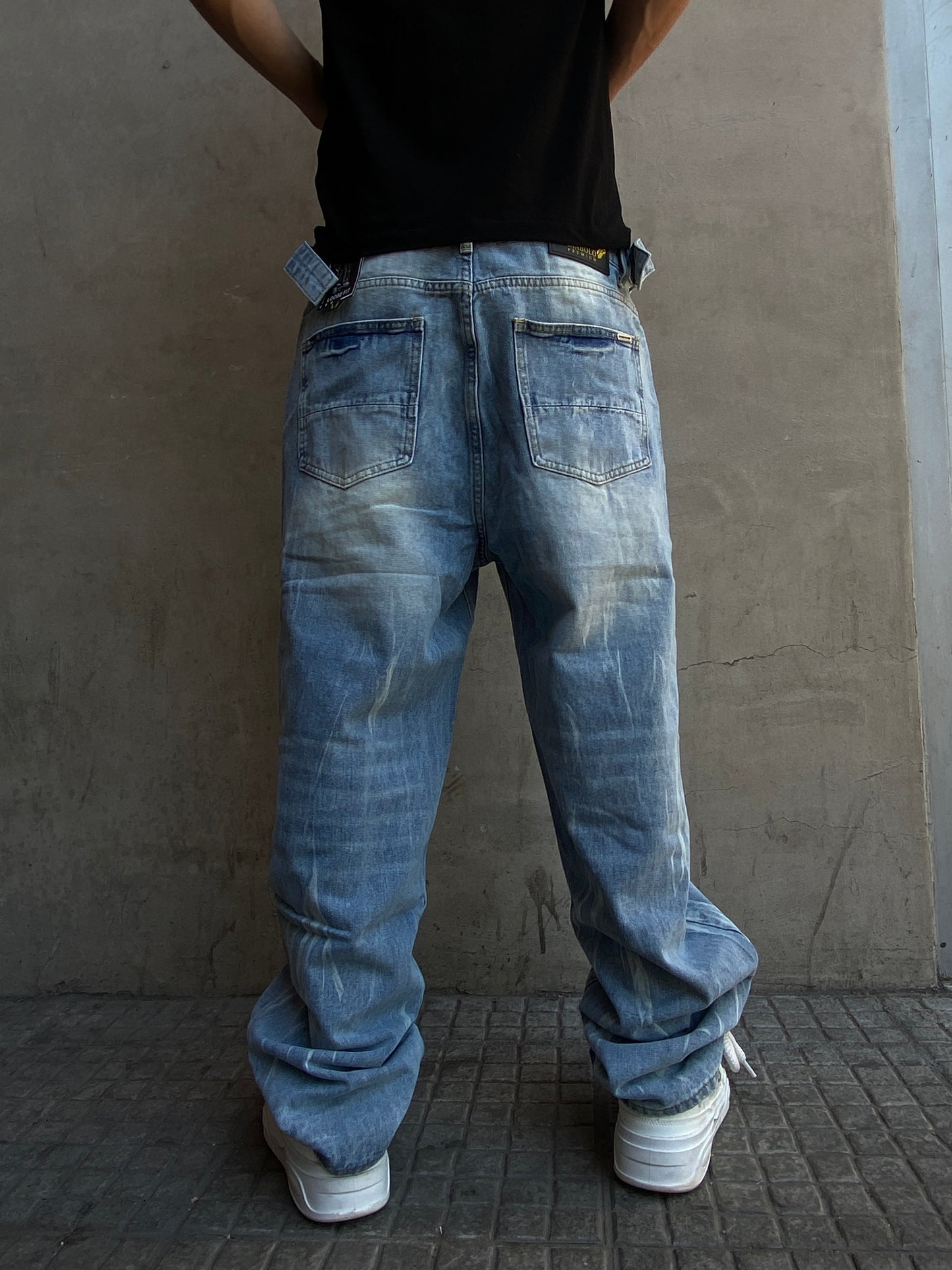 Jeans Baggy Axis Blue