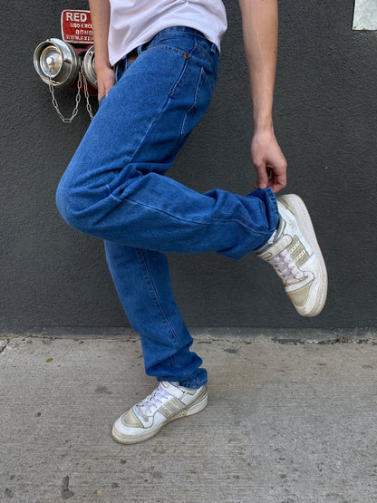 Jean Clásico Sky (ajuste recto)