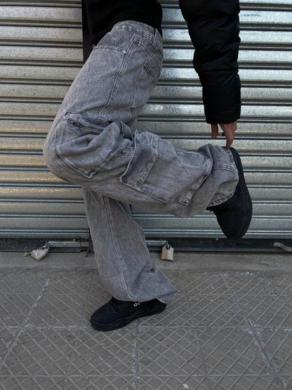 Jeans Cargo Steel (Baggy Fit)