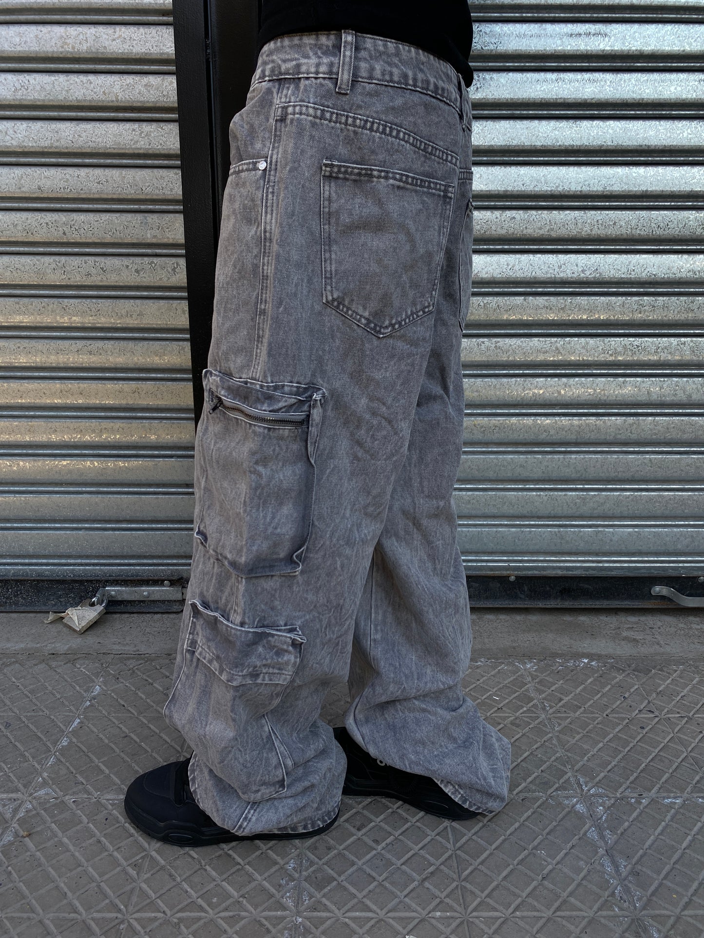 Jeans Cargo Steel (Baggy Fit)