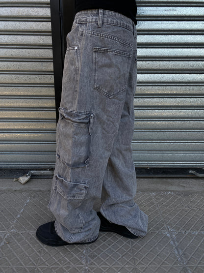 Jeans Cargo Steel (Baggy Fit)