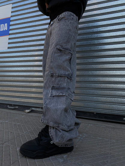 Jeans Cargo Steel (Baggy Fit)