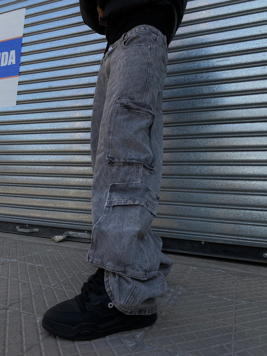 Jeans Cargo Steel (Baggy Fit)