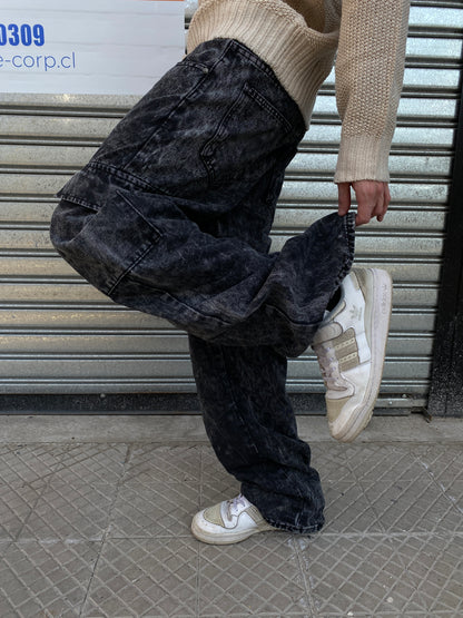 Jeans Cargo Urban Ash (Baggy Fit)