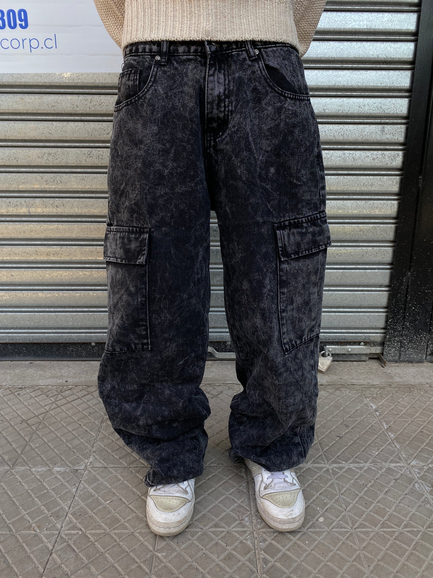 Jeans Cargo Urban Ash (Baggy Fit)