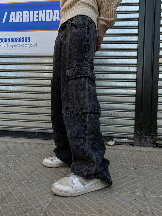 Jeans Cargo Urban Ash (Baggy Fit)