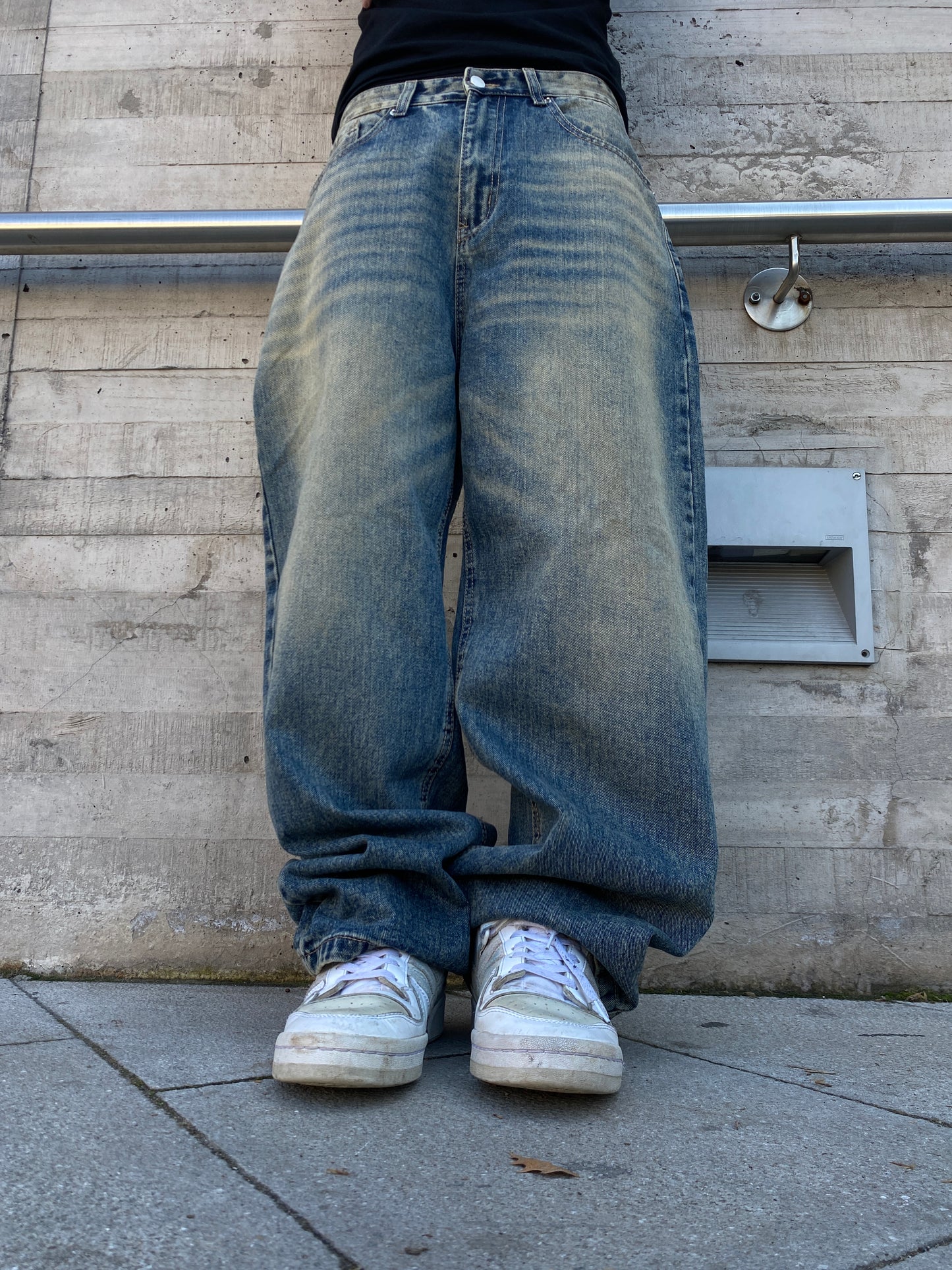 Jeans Focus Blue ( Baggy Fit )