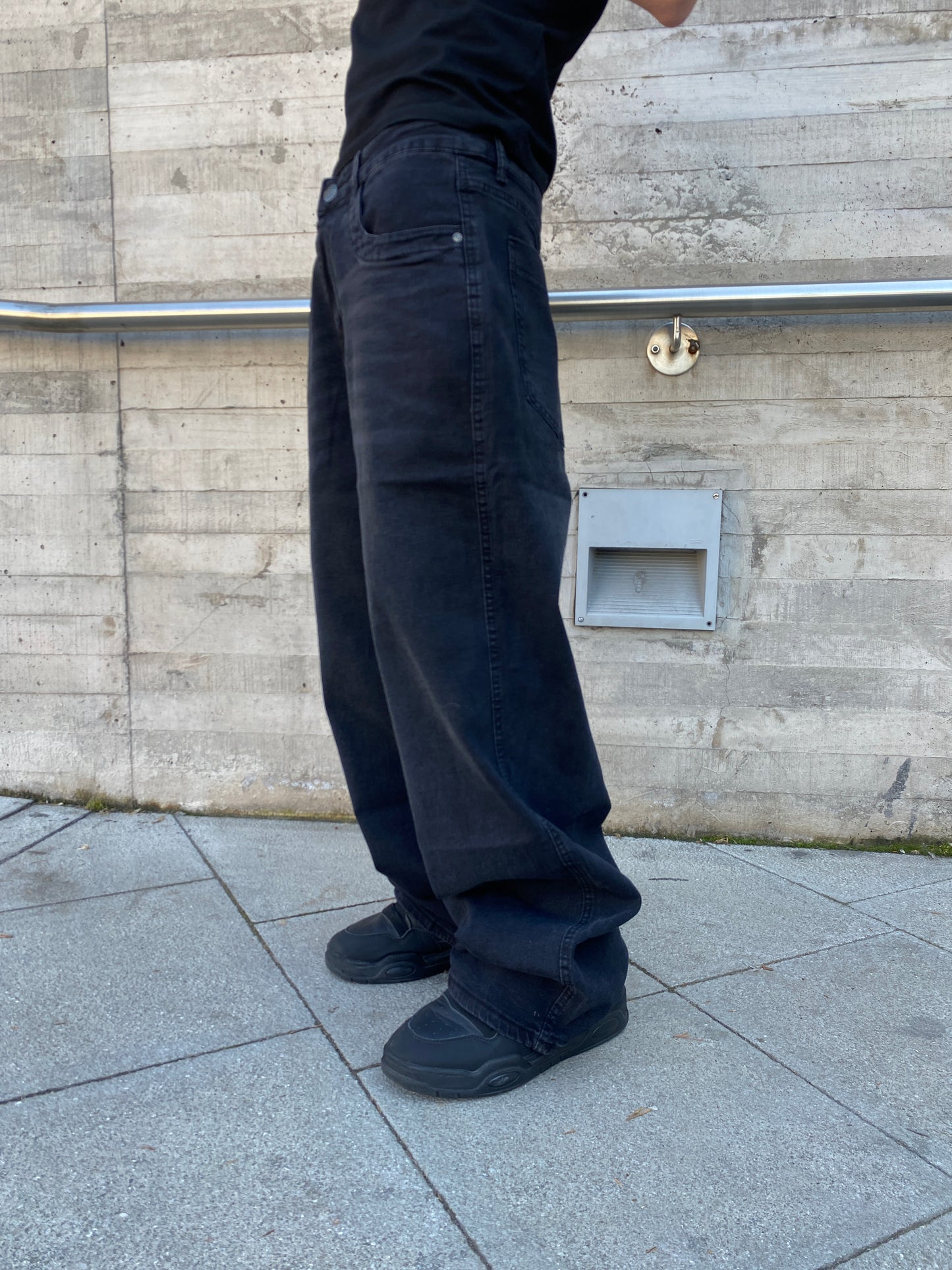 Jeans Baggy Black 2.0 (Wide Leg)