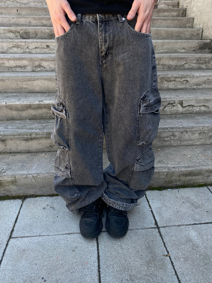Jeans City Grey ( Baggy Fit )
