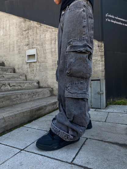 Jeans City Grey ( Baggy Fit )