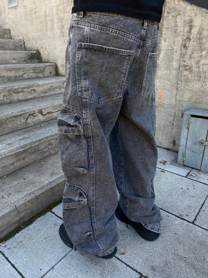 Jeans City Grey ( Baggy Fit )
