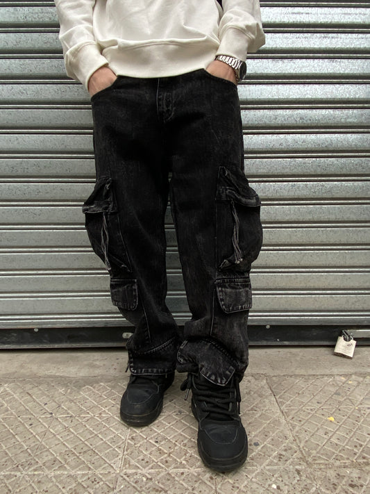 Jeans cargo Coal Fit