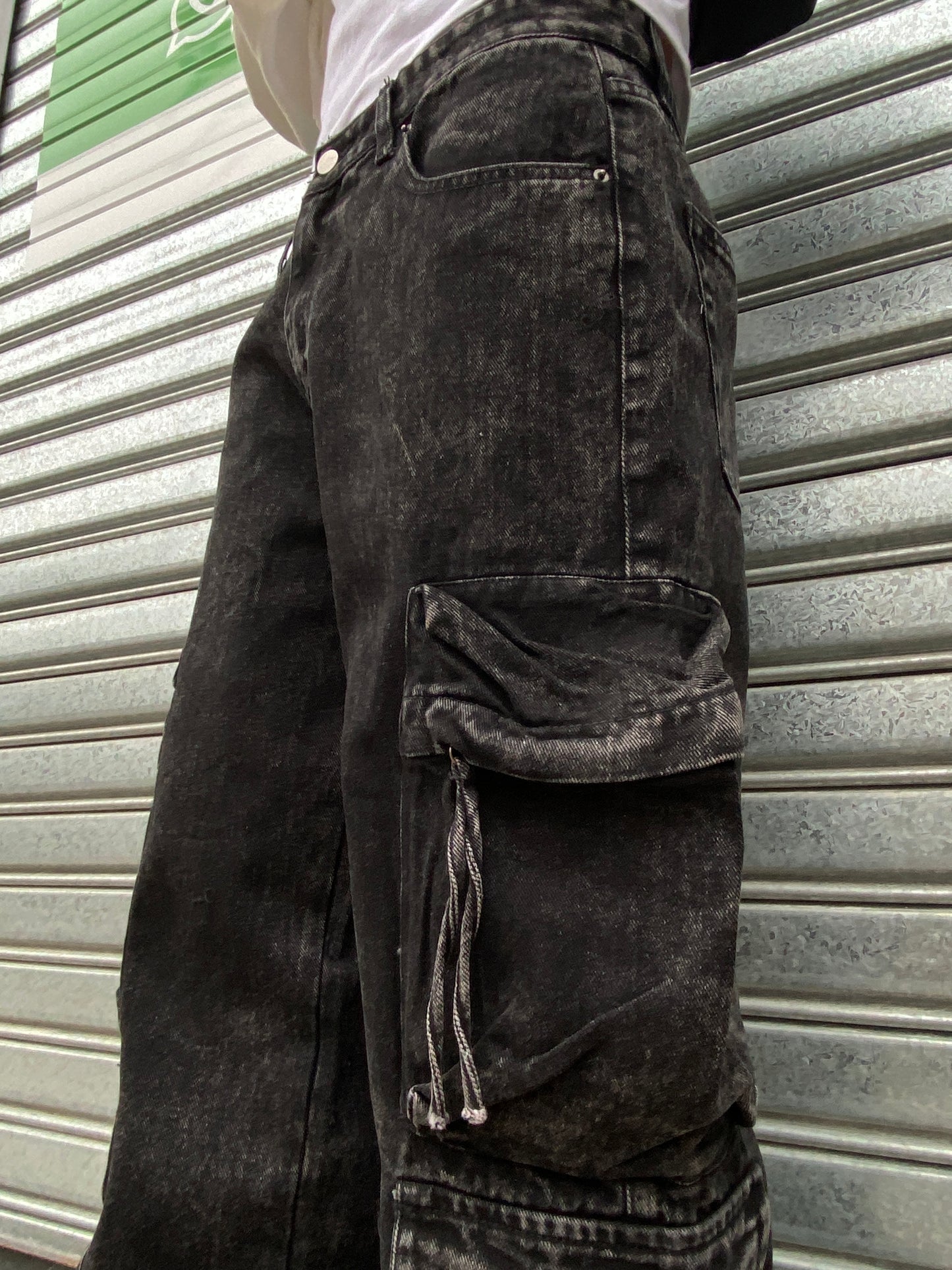 Jeans cargo Coal Fit