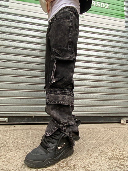 Jeans cargo Coal Fit