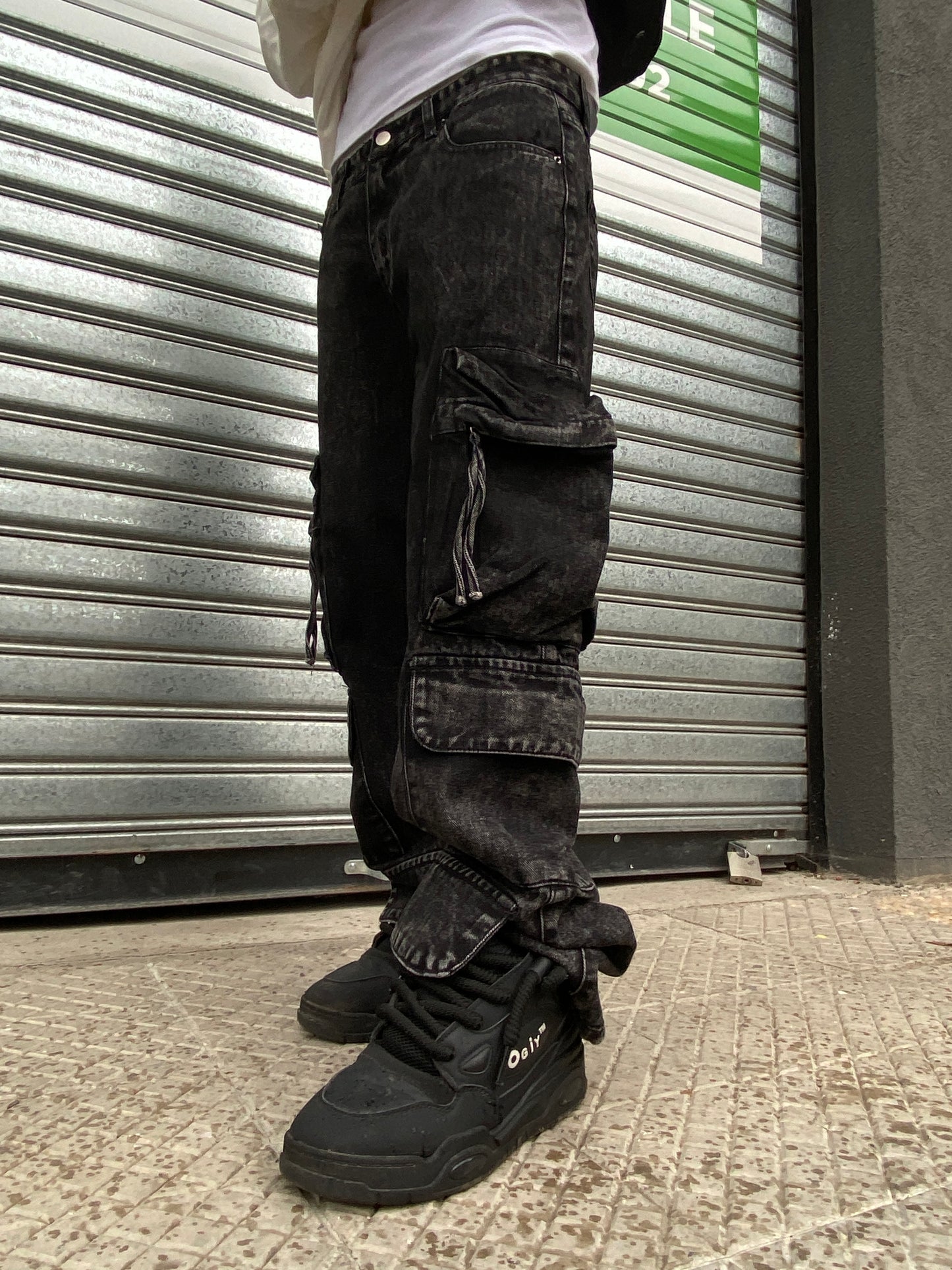 Jeans cargo Coal Fit