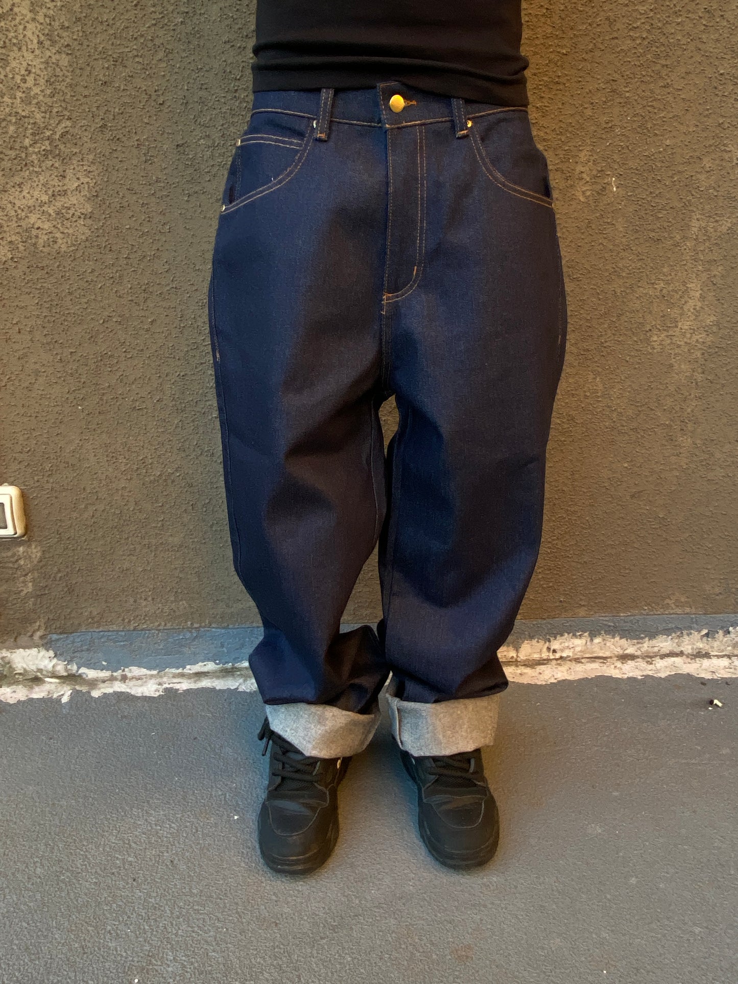 Jeans Raw Premium (Tela cruda - Baggy fit)