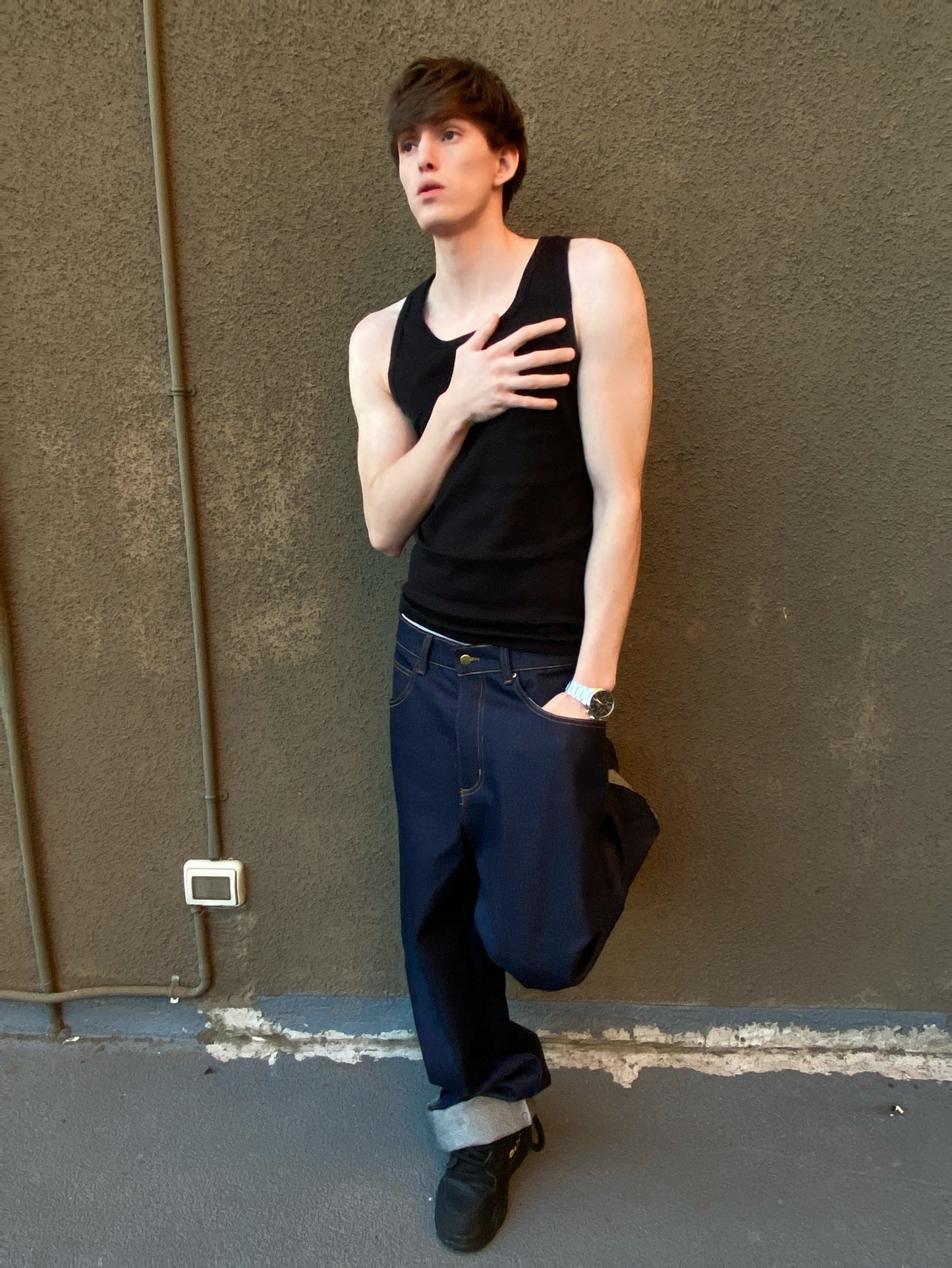 Jeans Raw Premium (Tela cruda - Baggy fit)