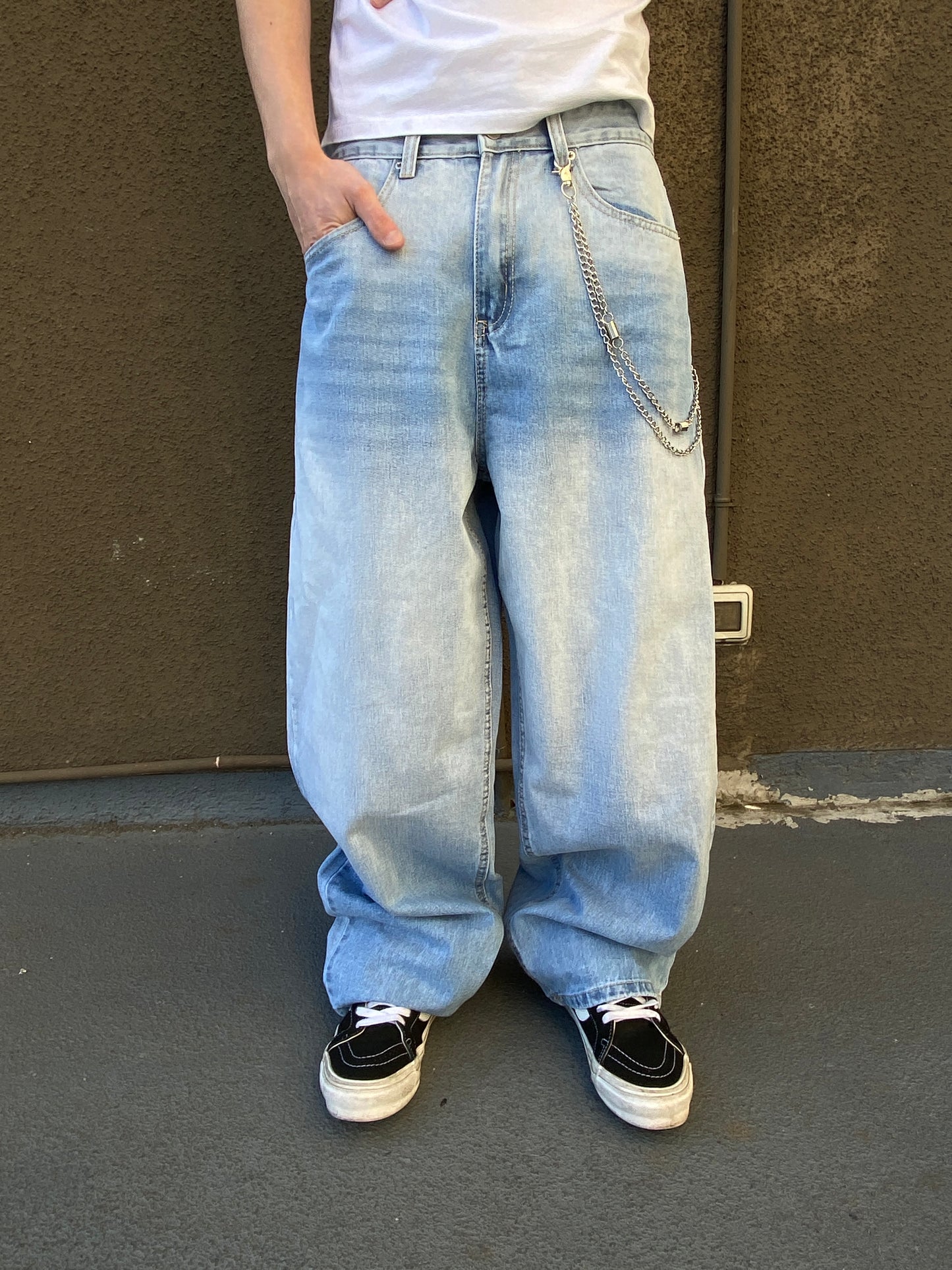 Jeans Focus Sky ( Baggy Fit )