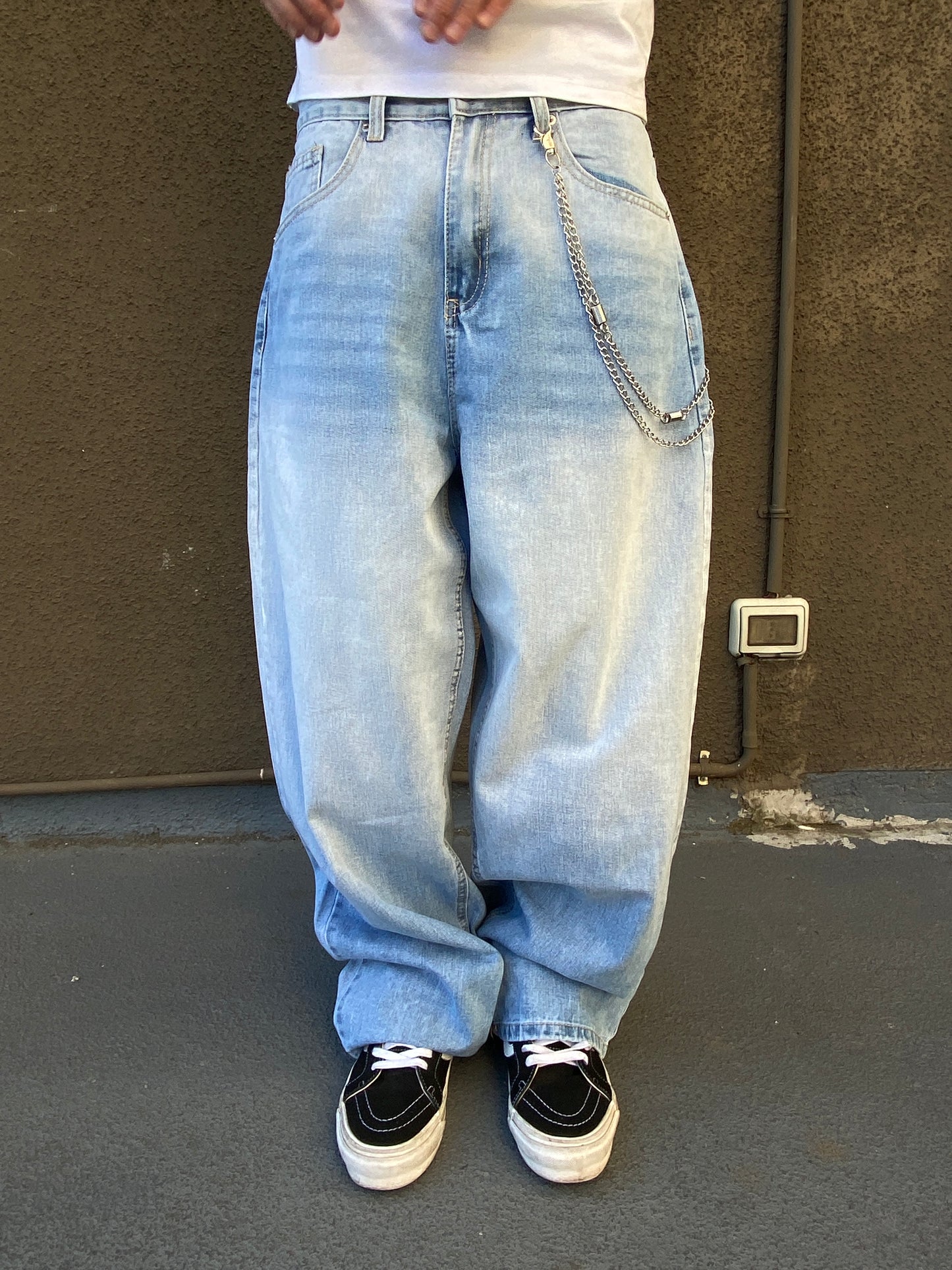 Jeans Focus Sky ( Baggy Fit )