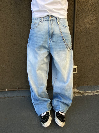 Jeans Focus Sky ( Baggy Fit )