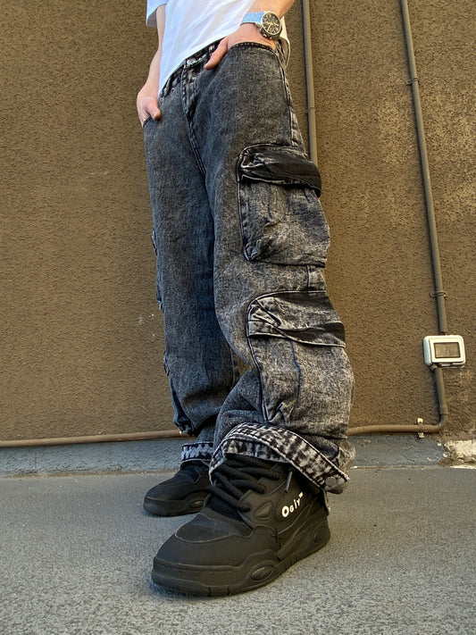 Jeans Titan Grey ( Baggy Fit )