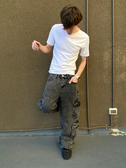 Jeans Titan Grey ( Baggy Fit )