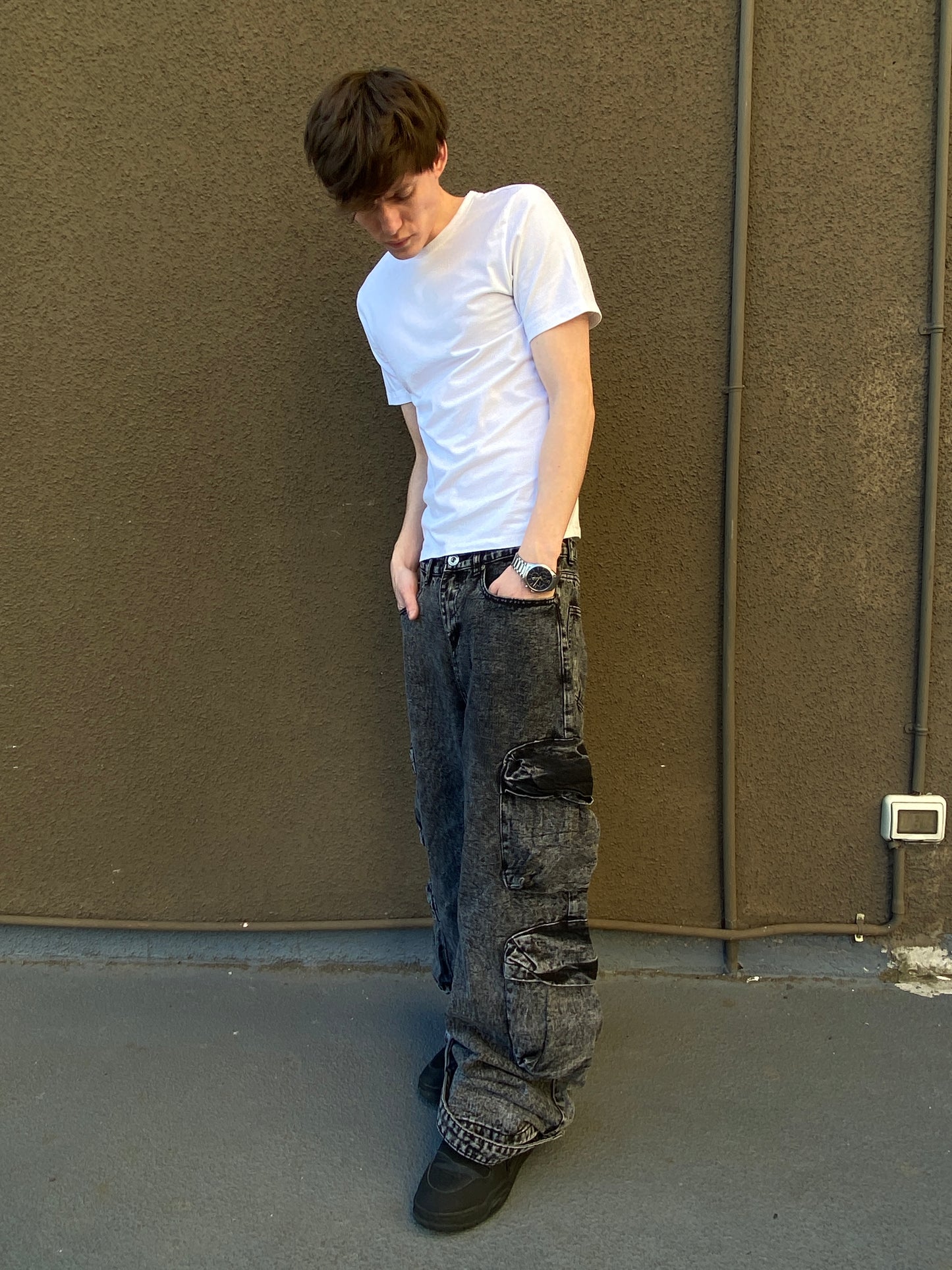 Jeans Titan Grey ( Baggy Fit )