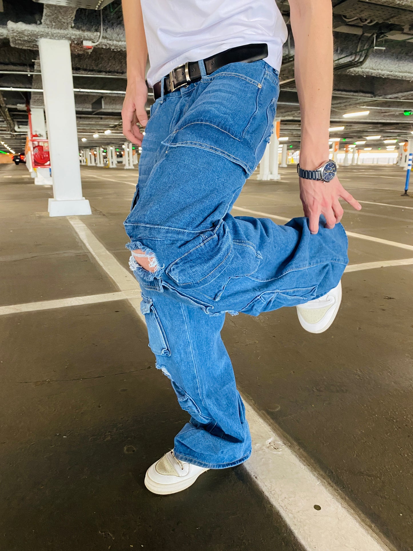 Jean Cargo CityBlue (Wide Leg)
