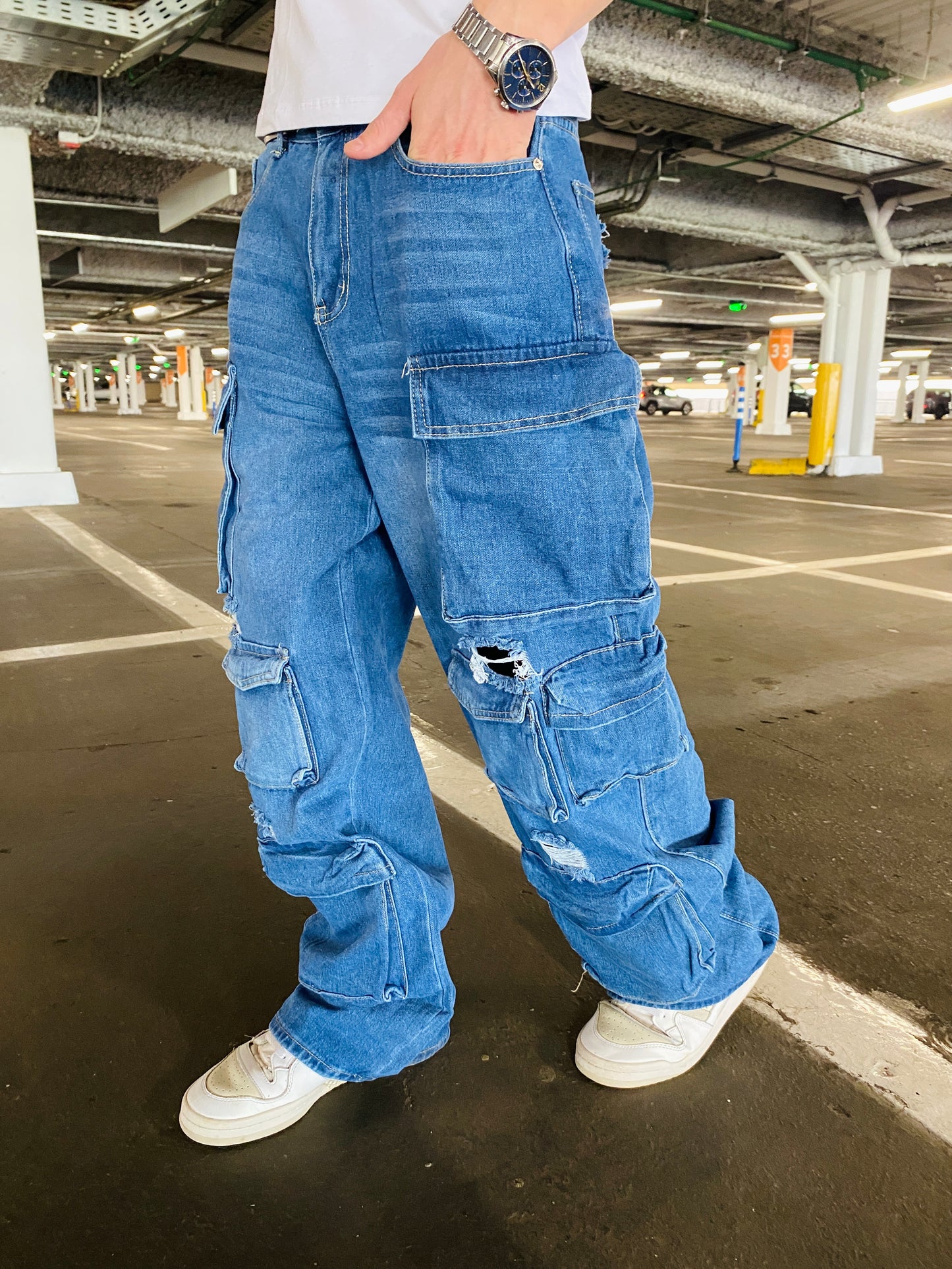 Jean Cargo CityBlue (Wide Leg)