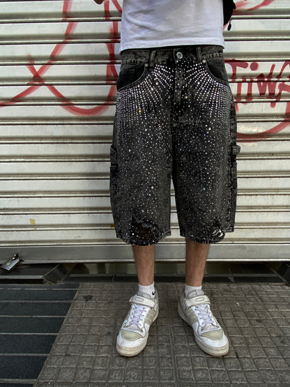 Short Glitter HoodWave