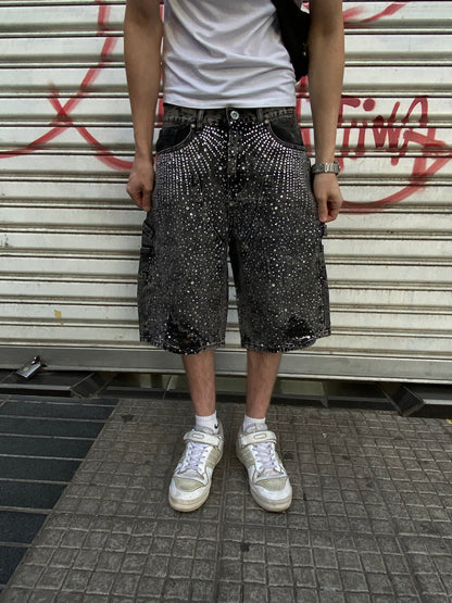 Short Glitter HoodWave