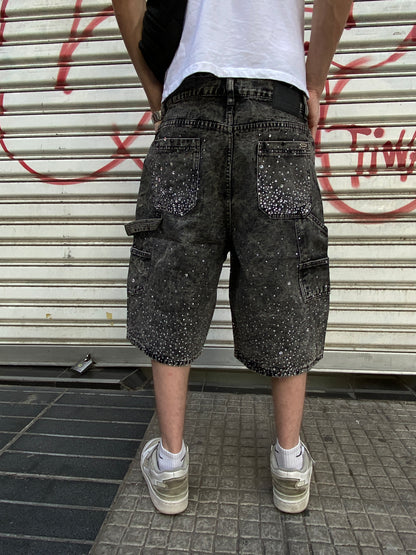 Short Glitter HoodWave