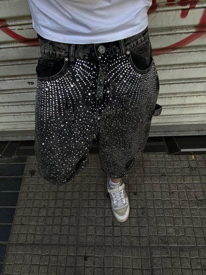 Short Glitter HoodWave