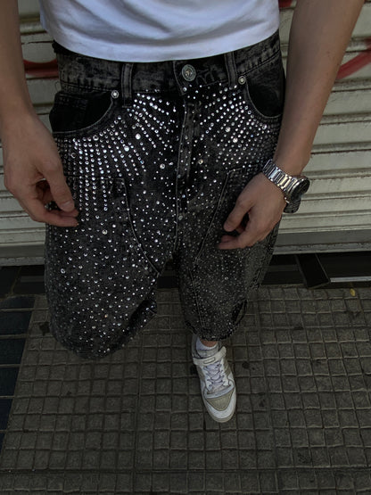 Short Glitter HoodWave