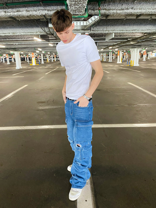 Jean Cargo CityBlue (Wide Leg)