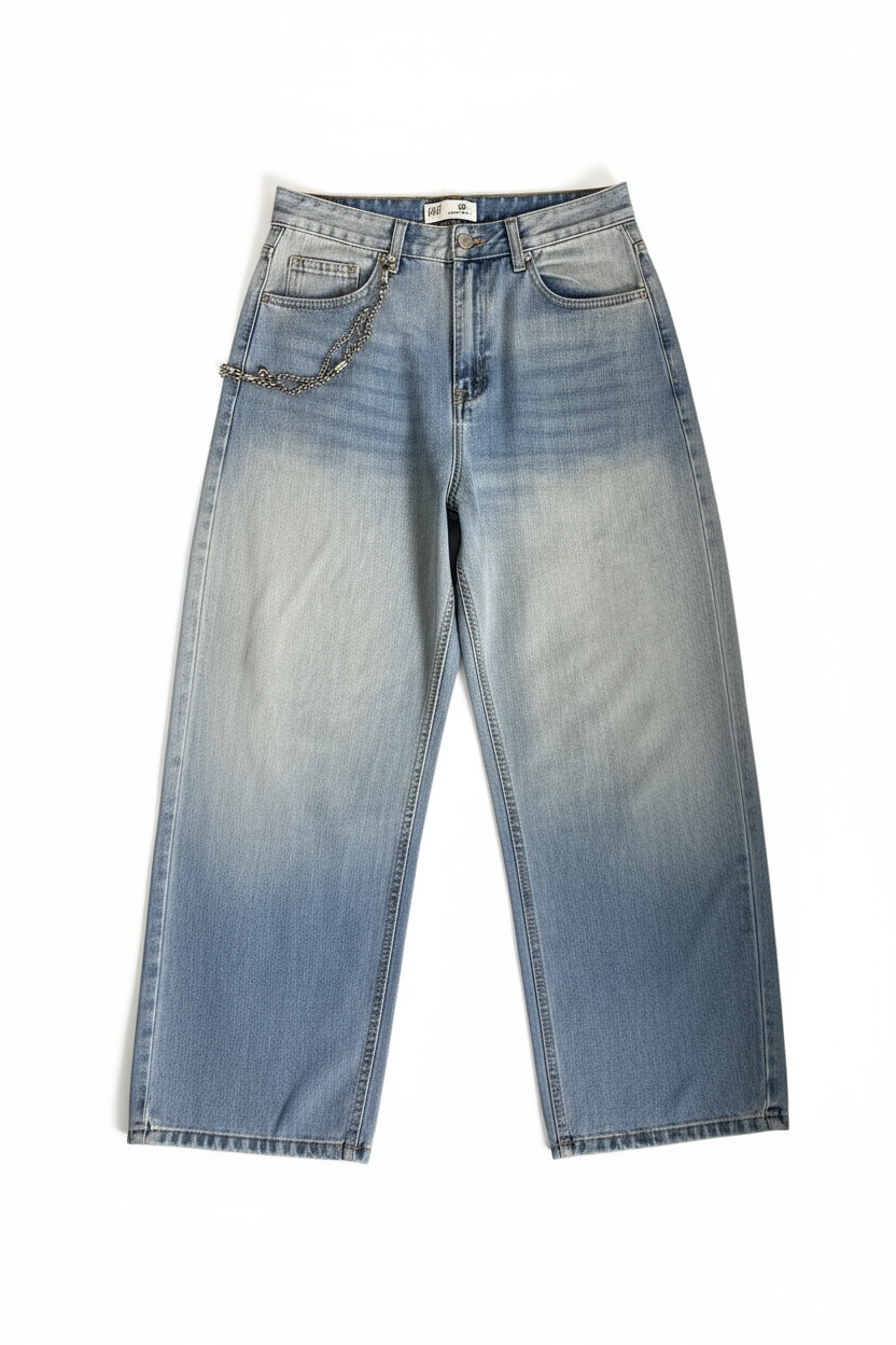 Jeans Focus Sky ( Baggy Fit )