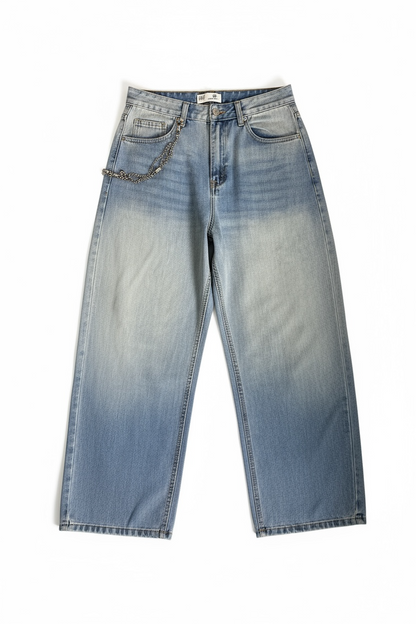 Jeans Focus Sky ( Baggy Fit )